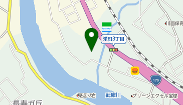 栄町3丁目第1コインパーキングの地図画像