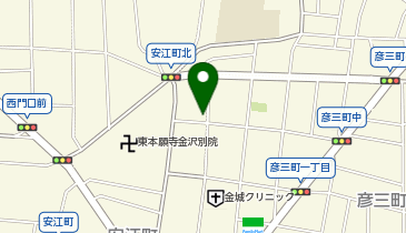 システムパーク金沢安江町の地図画像