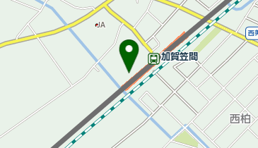 加賀笠間駅西口駐車場の地図画像