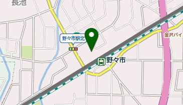 システムパーク野々市駅北口の地図画像