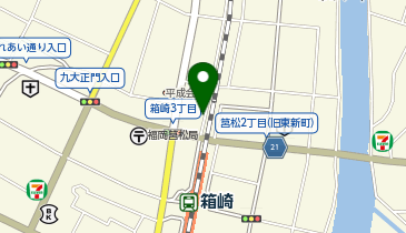 システムパーク筥松2丁目の地図画像