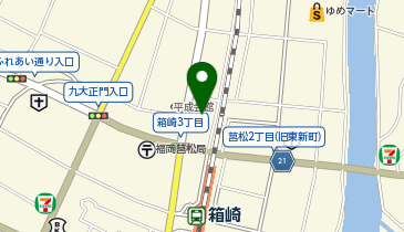 システムパーク箱崎3丁目の地図画像