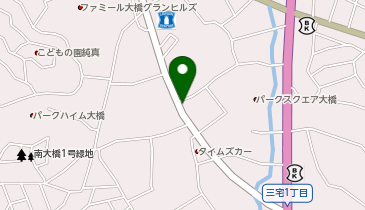 ピア大橋4丁目パーキングの地図画像