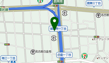 システムパーク白金の地図画像