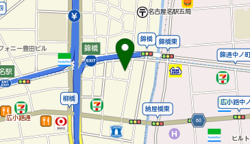 システムパーク名駅5丁目の地図画像