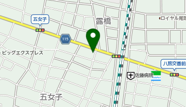 システムパーク荒江の地図画像