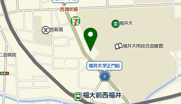 システムパーク福大前の地図画像