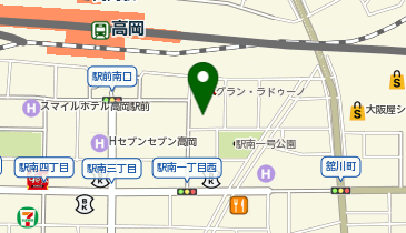 チケットパーク高岡駅南No.2の地図画像