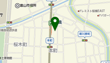 システムパーク富山本町No.2の地図画像