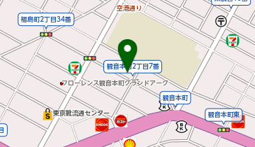 システムパーク観音本町2丁目の地図画像