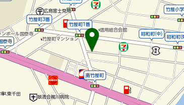 システムパーク竹屋町の地図画像
