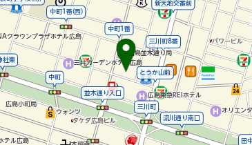 システムパーク三川町の地図画像