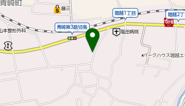 システムパーク堀越1丁目の地図画像