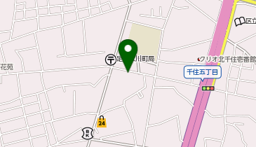 千住寿町パーキングの地図画像