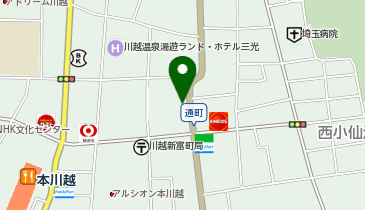 TERIOS TIME20 通町の地図画像