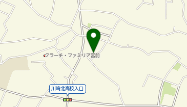 システムパーク東有馬第1駐車場の地図画像