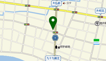 システムパーク照手第1の地図画像