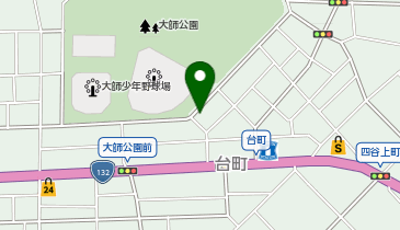 システムパーク大師公園第1の地図画像