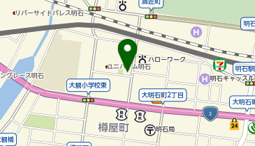 システムパーク大明石町の地図画像