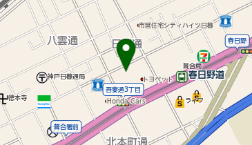 ビジネスパーク吾妻通パーキングの地図画像