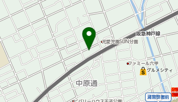 システムパーク福住通の地図画像