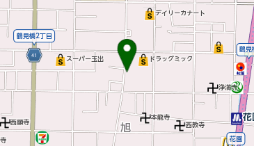フルーツパーク鶴見橋1丁目の地図画像
