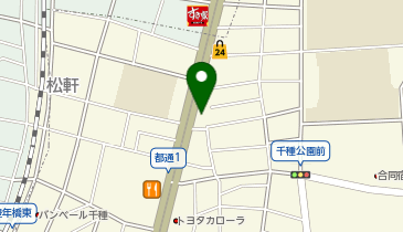 松軒パーキングの地図画像