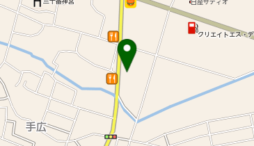 システムパーク手広の地図画像