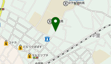 プラスライフ中里パーキングの地図画像