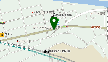 ちゃおちゃおコインパーキング赤羽北の地図画像