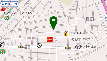 システムパーク東蒔田の地図画像