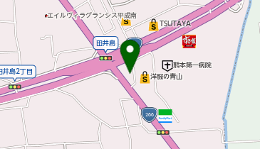 システムパーク田井島の地図画像