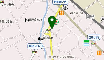 たかやま内科医院優先駐車場の地図画像