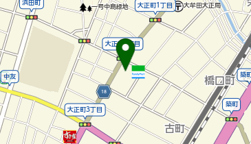 ザ・パーク大正町の地図画像