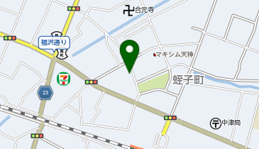 ザ・パーク中津宮島町の地図画像