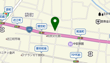 クリーンパーク尾張町の地図画像