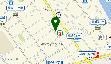 システムパーク渡辺通の地図画像