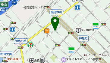 システムパーク神屋町の地図画像