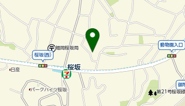 エフ・パーク桜坂1丁目の地図画像