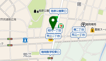 JQパークス昭代1丁目の地図画像