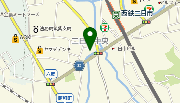 JQパークス二日市中央第7の地図画像