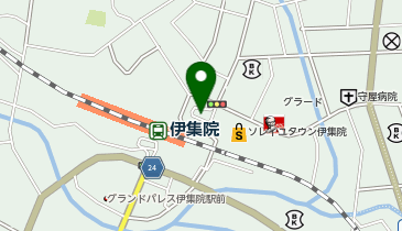 伊集院駅北口駐車場の地図画像