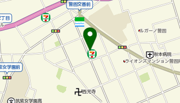 システムパーク警固2丁目の地図画像