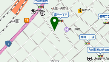 JQパークス門司高田の地図画像