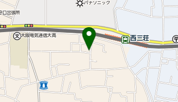 システムパーク西三荘第2の地図画像