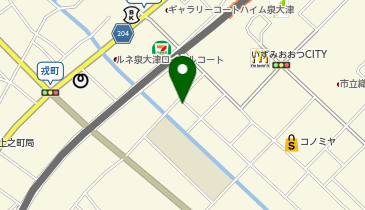 パークステーション24泉大津市旭町の地図画像