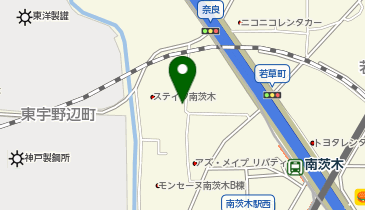 天王1丁目パーキングNo.2の地図画像