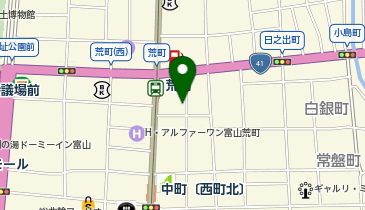 センチュリーパーク荒町の地図画像