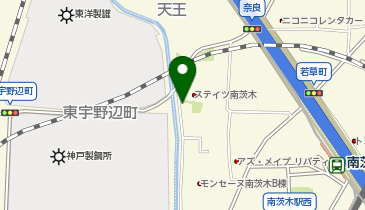 天王パーキングの地図画像