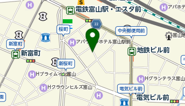 システムパーク桜町の地図画像
